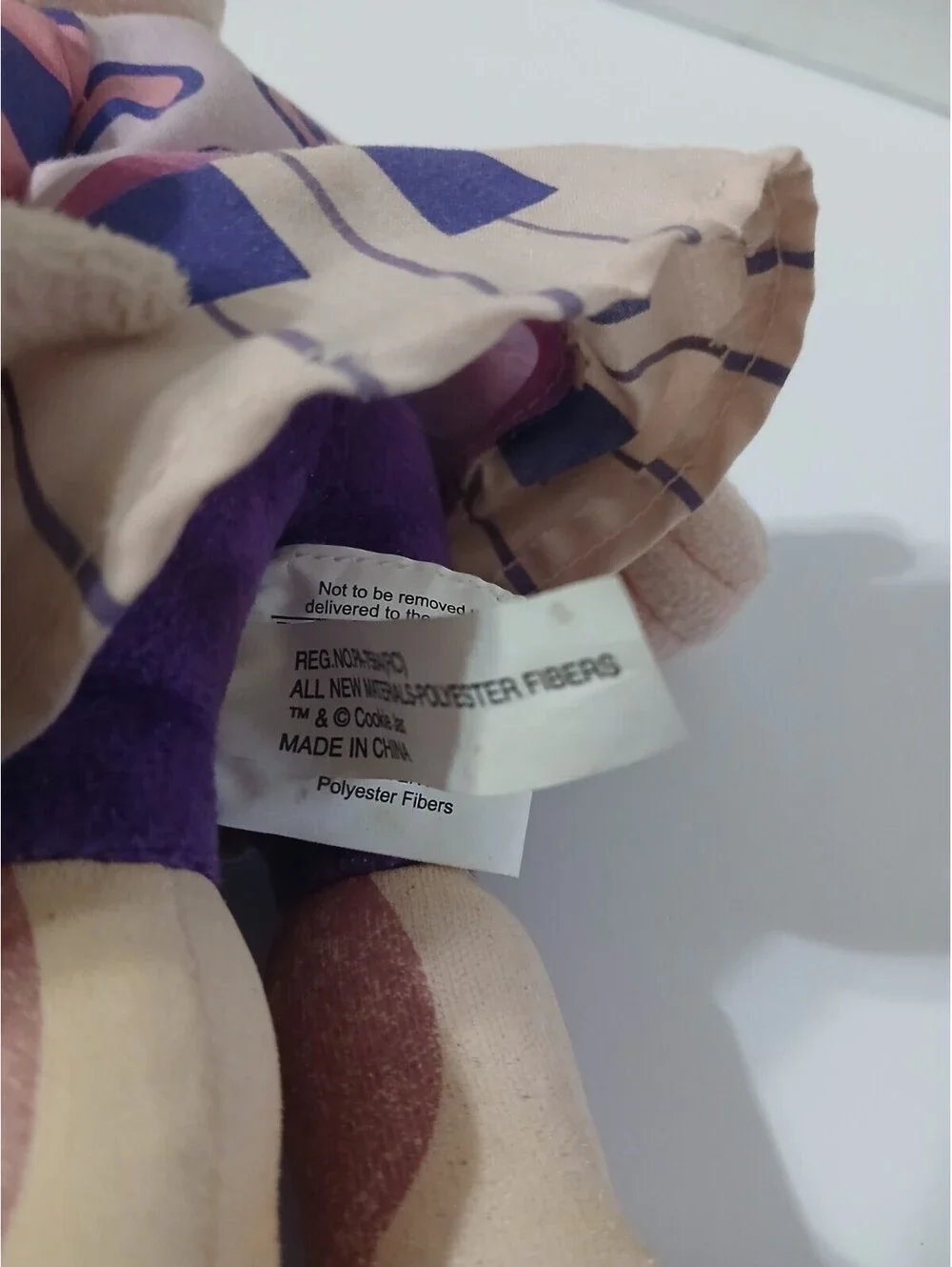 DoodleBops Doll DeeDee Plush Flawed (Doodle Bops Dee Dee)